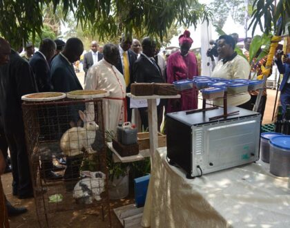 Ankole diocese helping hand to poor